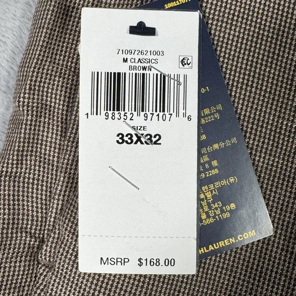 Polo by Ralph Lauren Men's Corduroy Pants in Taupe